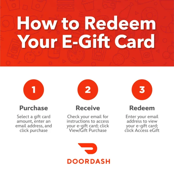 DoorDash eGift Card ( Limit 1 unit per user ) - 图片 4